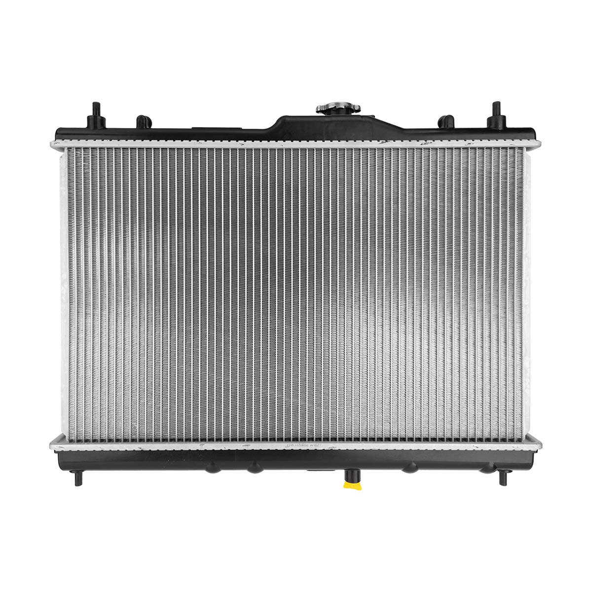 RADIADOR PLASTICO NISSAN TIIDA CIL: 4L POS: TRANSMISION ESTANDAR CAR: CAA 16MM