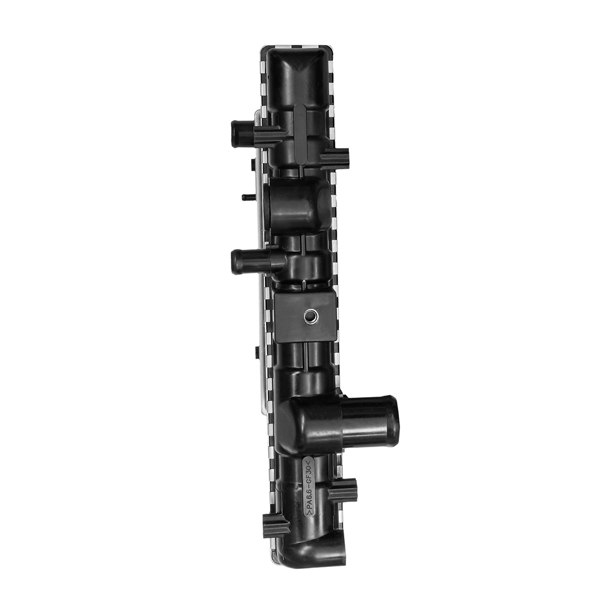 RADIADOR PLASTICO VOLKSWAGEN POINT CIL: 4L POS: TRANSMISION ESTANDAR CAR: SAA 34MM