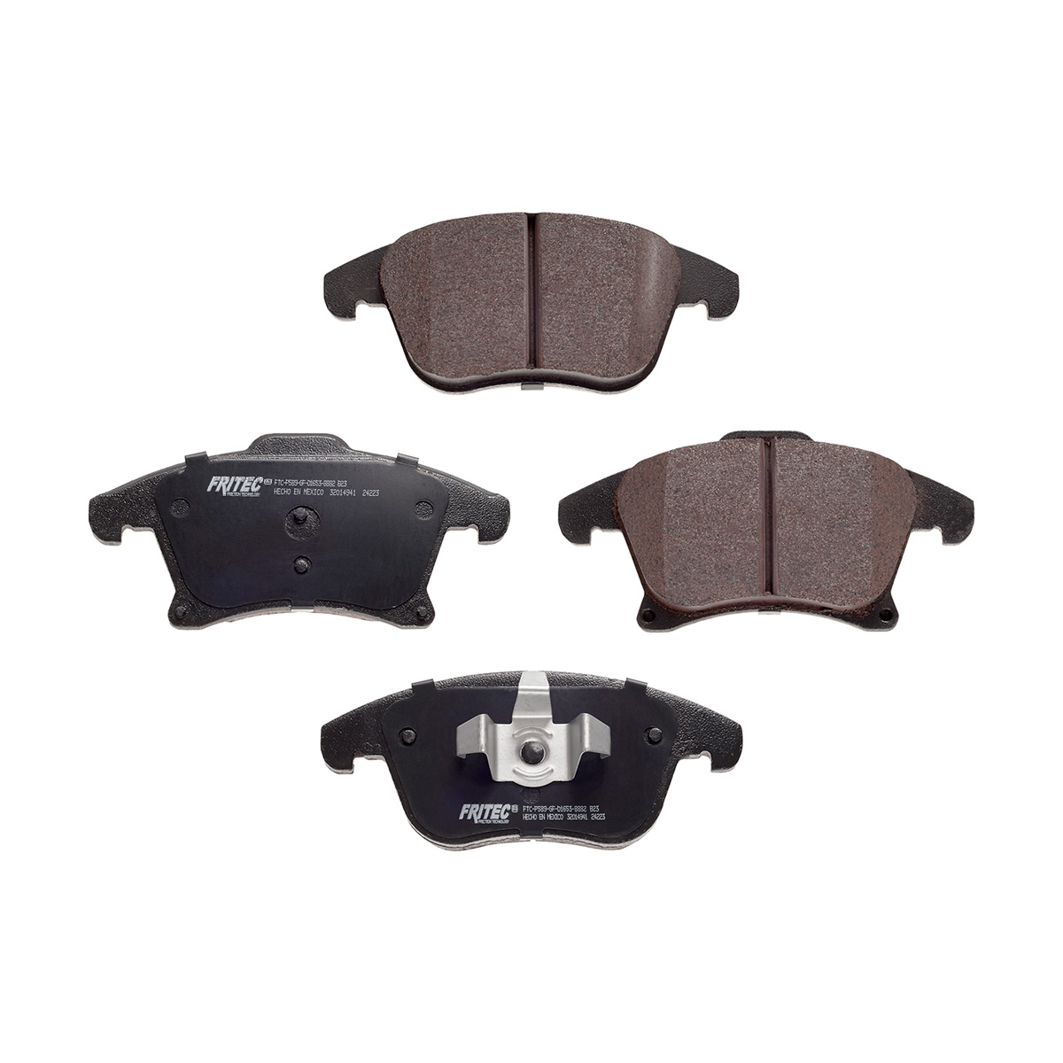 BALATA F D JGO SPECIFI FORD FUSIO CIL: 4L POS: DELANTERO  MOT: 2.3L