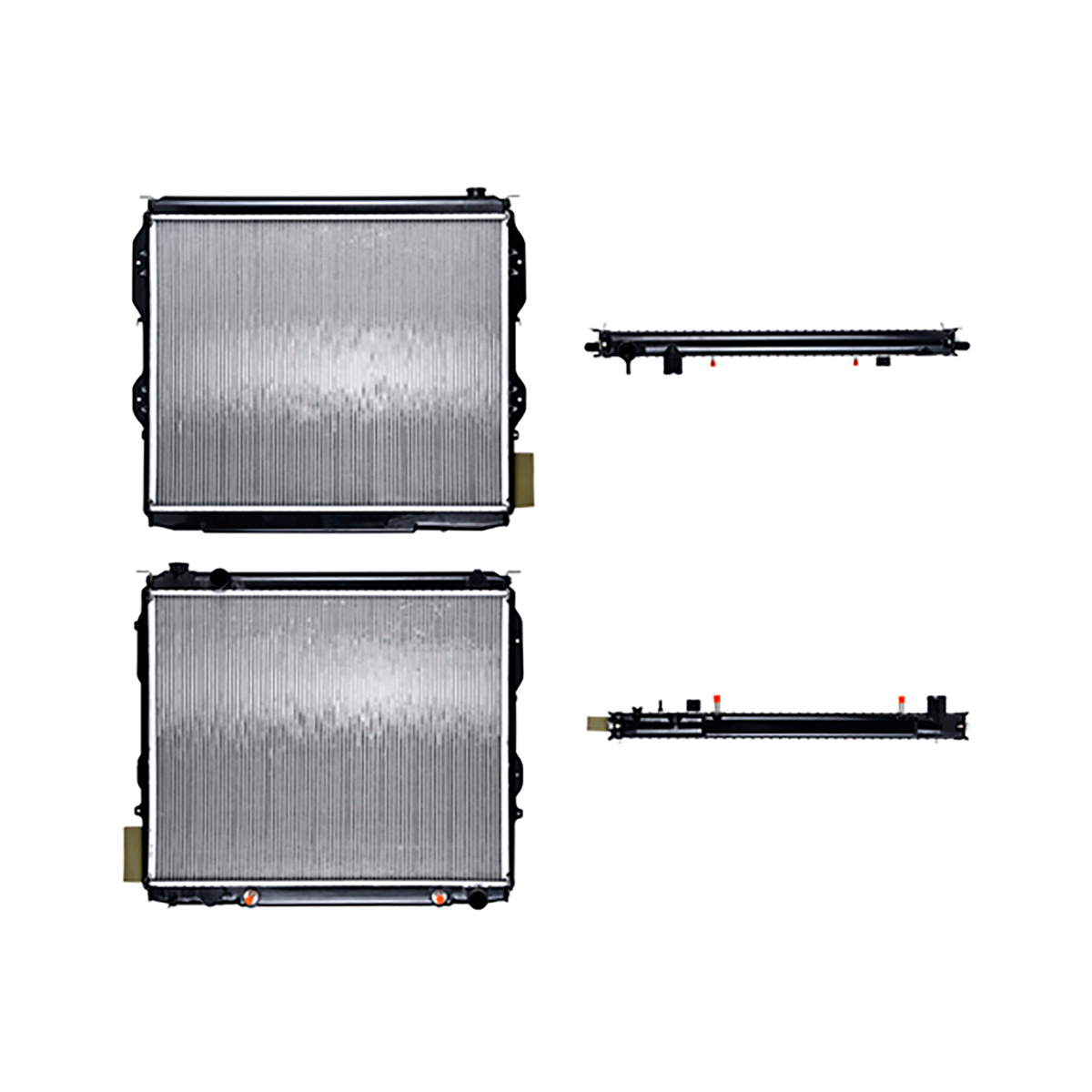 RADIADOR PLASTICO TOYOTA TUNDR CIL: 8V POS: TRANSMISION AUTOMATICA CAR: CAA 32MM