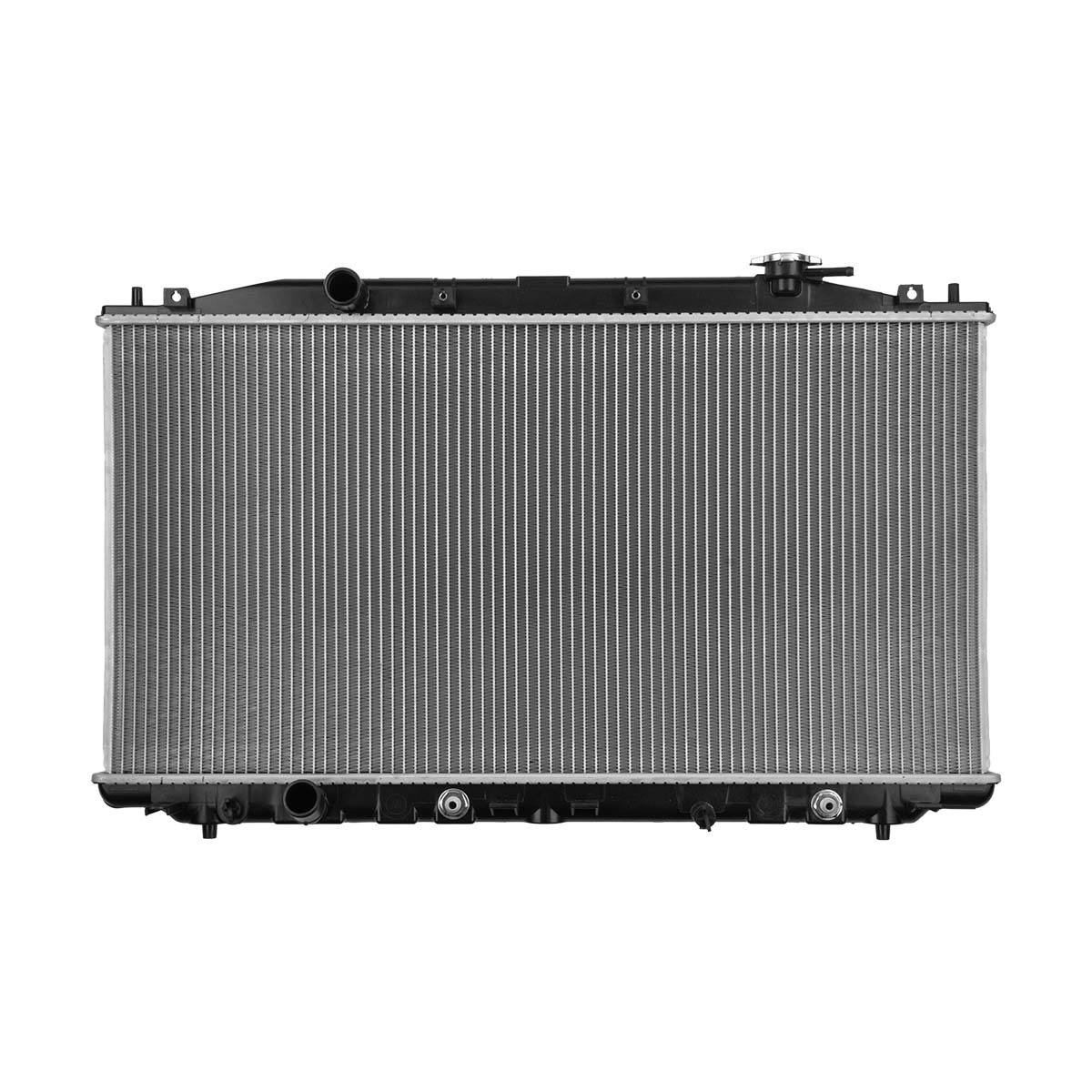RADIADOR PLASTICO HONDA ACCOR CIL: 4L POS: TRANSMISION AUTOMATICA CAR: CAA 16MM