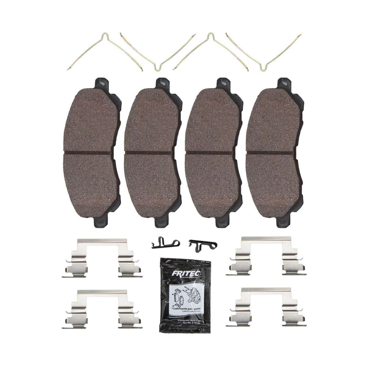 BALATA F D JGO SPECIFI CHRYSLER GROUP STRAT CIL: 4L POS: DELANTERO  MOT: 2.4L