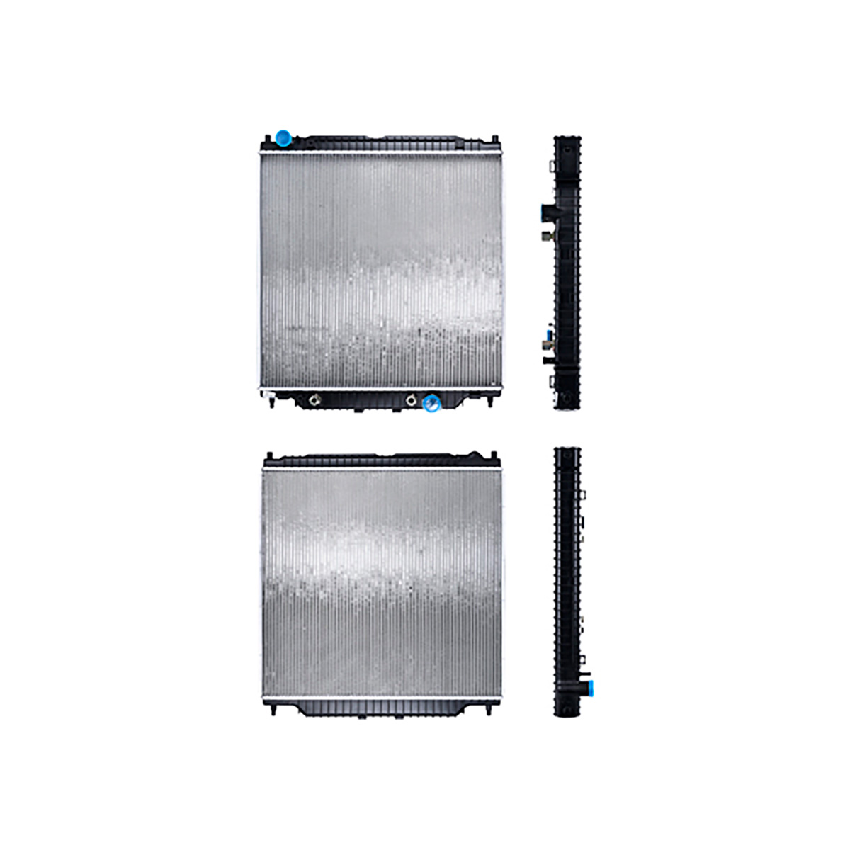 RADIADOR PLASTICO FORD F250 CIL: 8V POS: TRANSMISION AUTOMATICA CAR: CAA 32MM