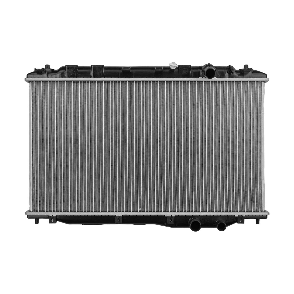 RADIADOR PLASTICO HONDA CIVIC CIL: 4L POS: TRANSMISION ESTANDAR CAR: CAA 16MM