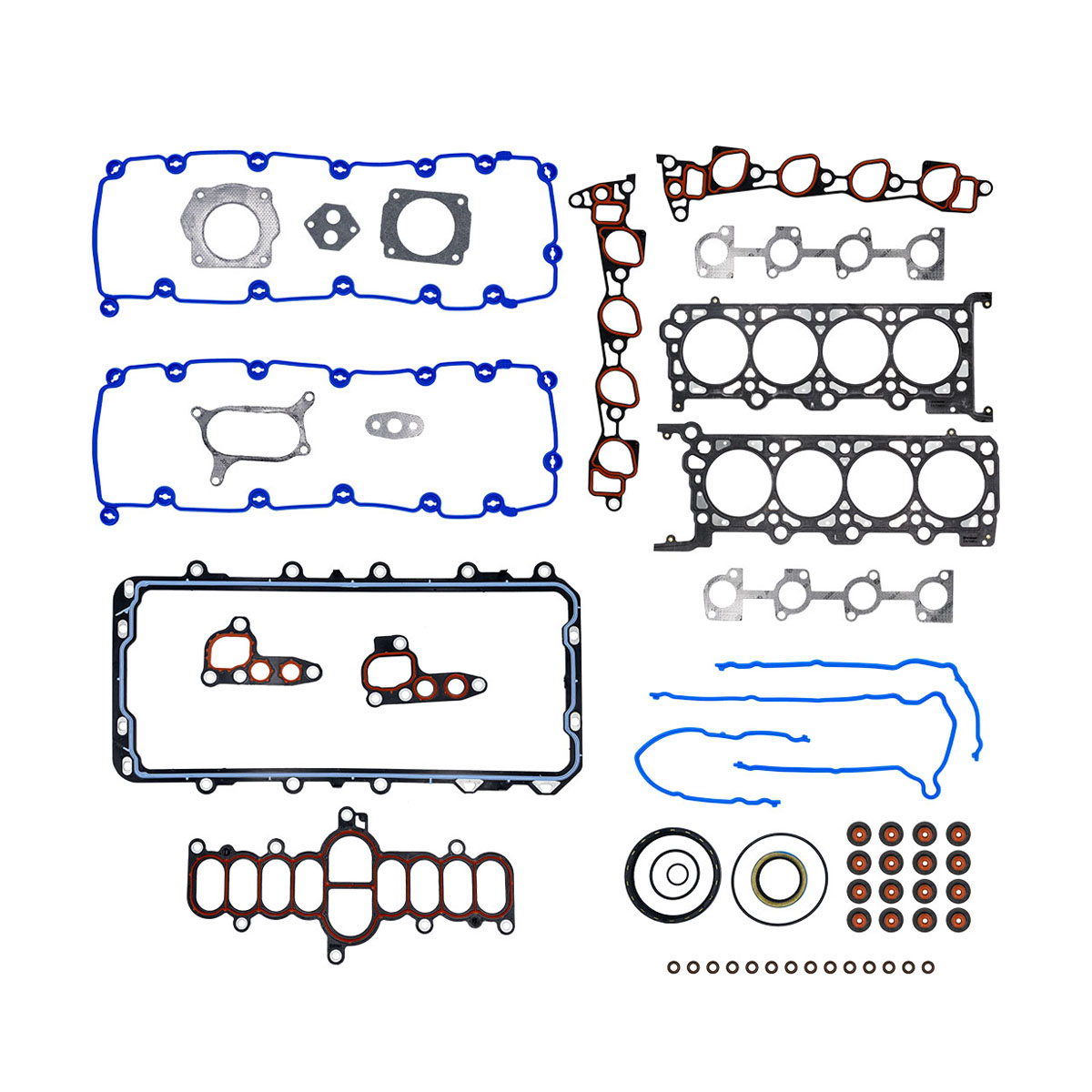 JUNTAS MOTOR COMPLETO FORD TRITO CIL: 8V  CAR: LAMI MOT: 5.4L