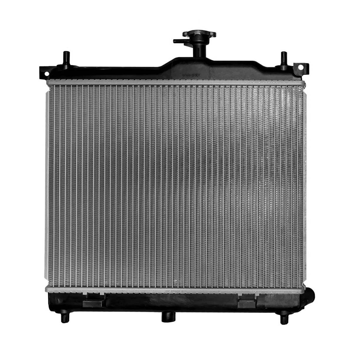 RADIADOR PLASTICO HYUNDAI I10 CIL: 4L POS: TRANSMISION ESTANDAR CAR: CAA 26MM