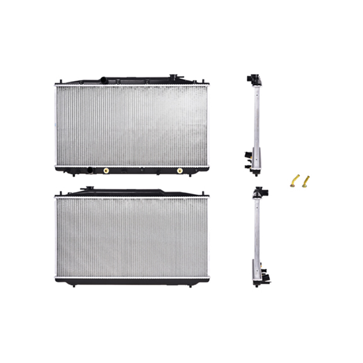 RADIADOR PLASTICO HONDA ACCOR CIL: 6V POS: TRANSMISION AUTOMATICA CAR: CAA 16MM