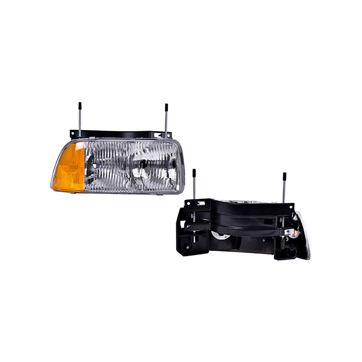 FARO LUZ GENERAL MOTORS BLAZE CIL: 6V POS: DERECHO CAR: RAYA CROM