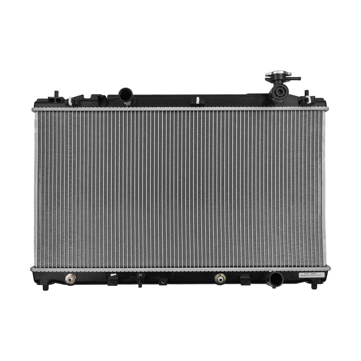 RADIADOR PLASTICO TOYOTA CAMRY CIL: 4L POS: TRANSMISION AUTOMATICA CAR: CAA 16MM