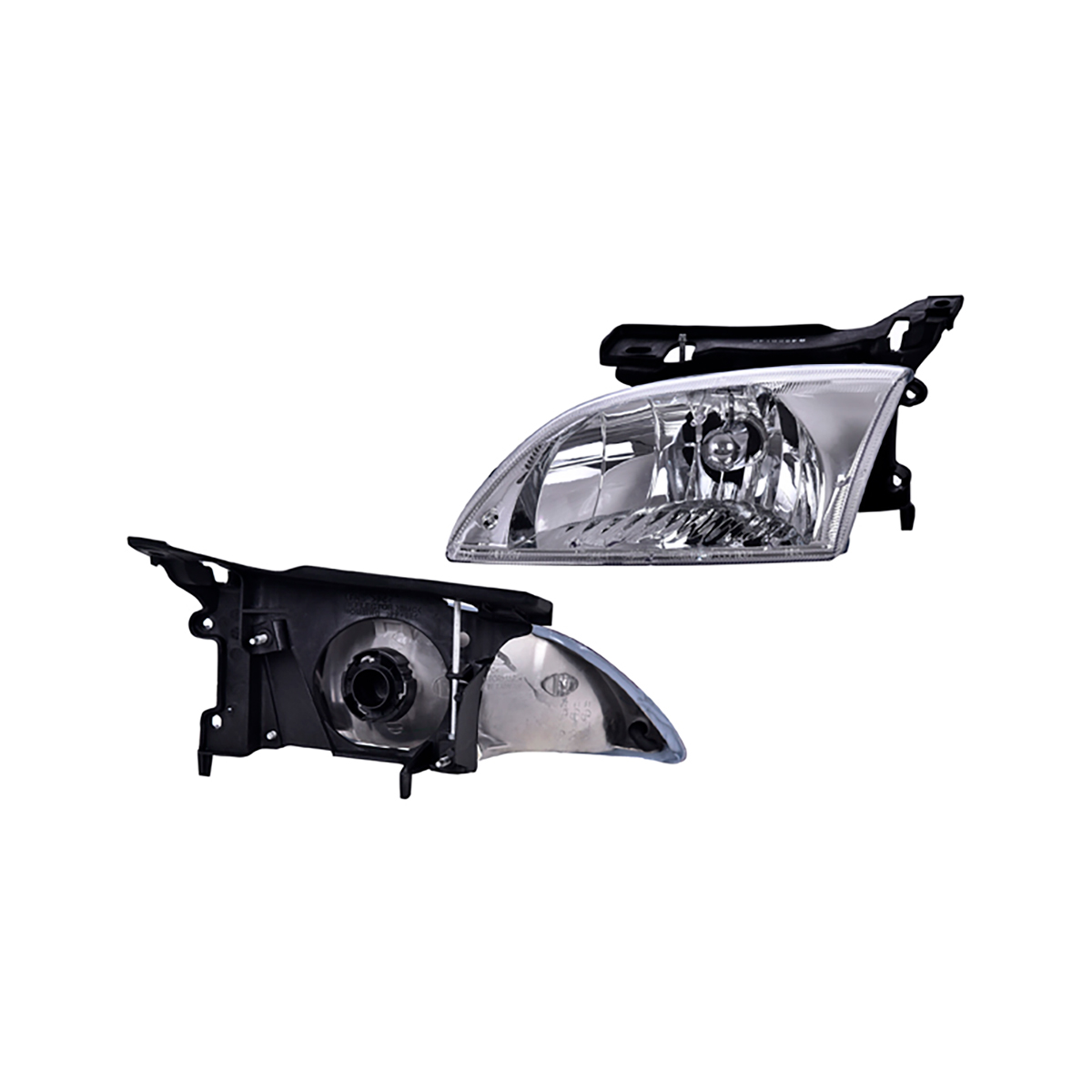 FARO LUZ GENERAL MOTORS CAVAL CIL: 4L POS: IZQUIERDO CAR: LISO CROM