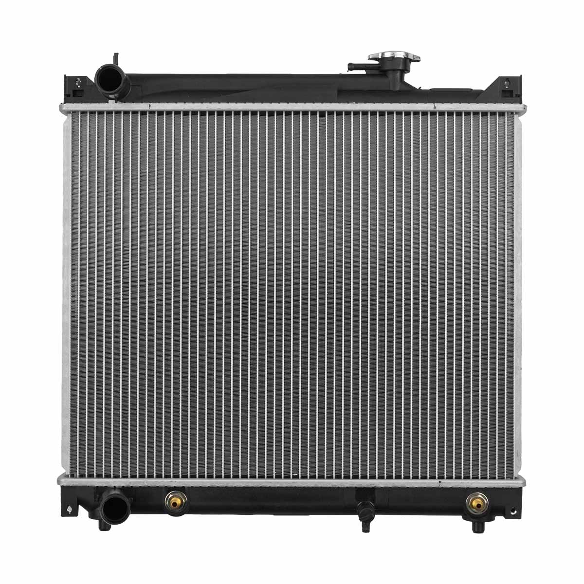 RADIADOR PLASTICO GENERAL MOTORS TRACK CIL: 4L POS: TRANSMISION AUTOMATICA CAR: CAA 26MM