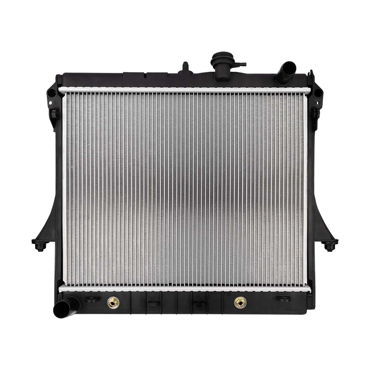 RADIADOR PLASTICO GENERAL MOTORS H3 CIL: 5L POS: TRANSMISION AUTOMATICA CAR: CAA 26MM