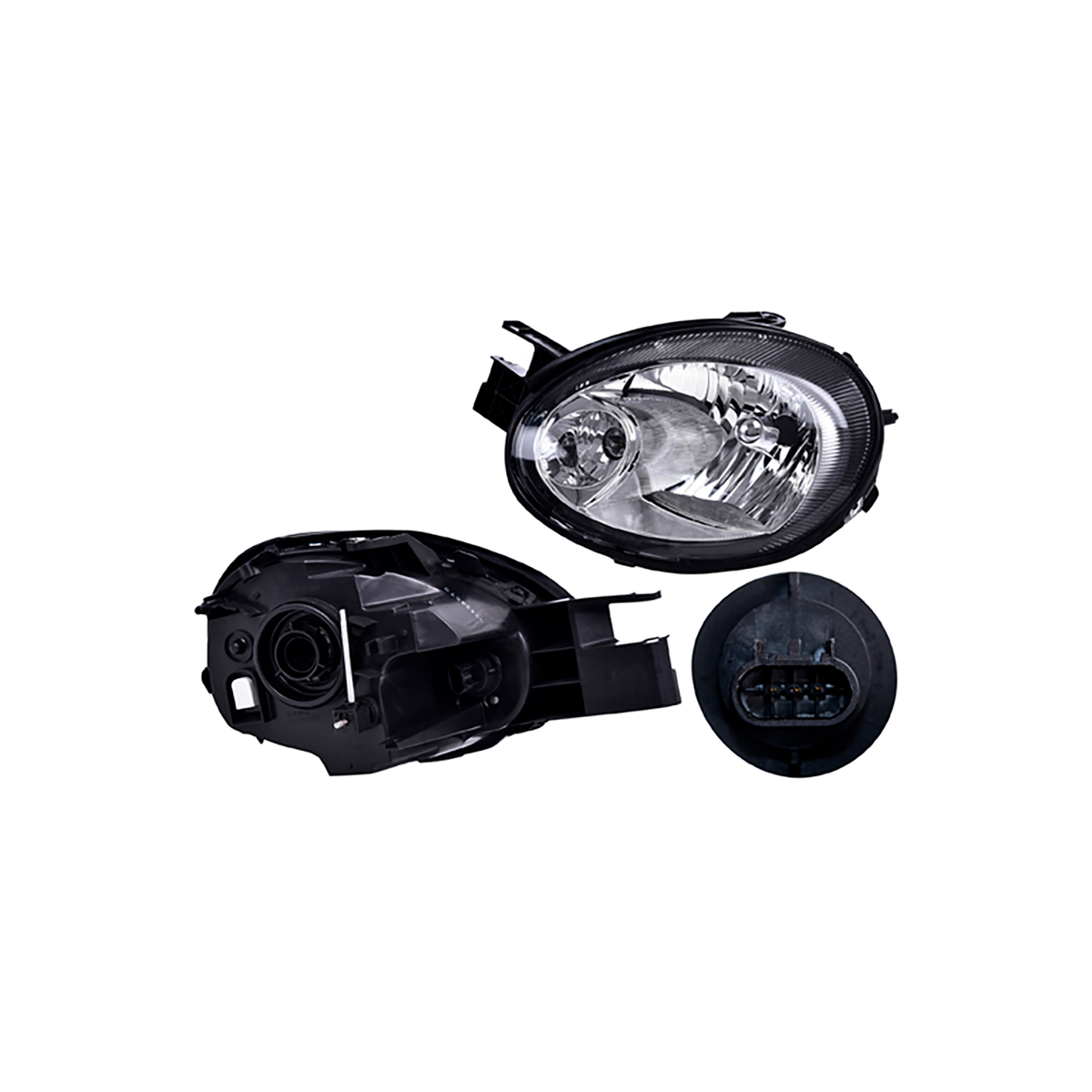 FARO LUZ CHRYSLER GROUP NEON CIL: 4L POS: IZQUIERDO CAR: LISO NEGR