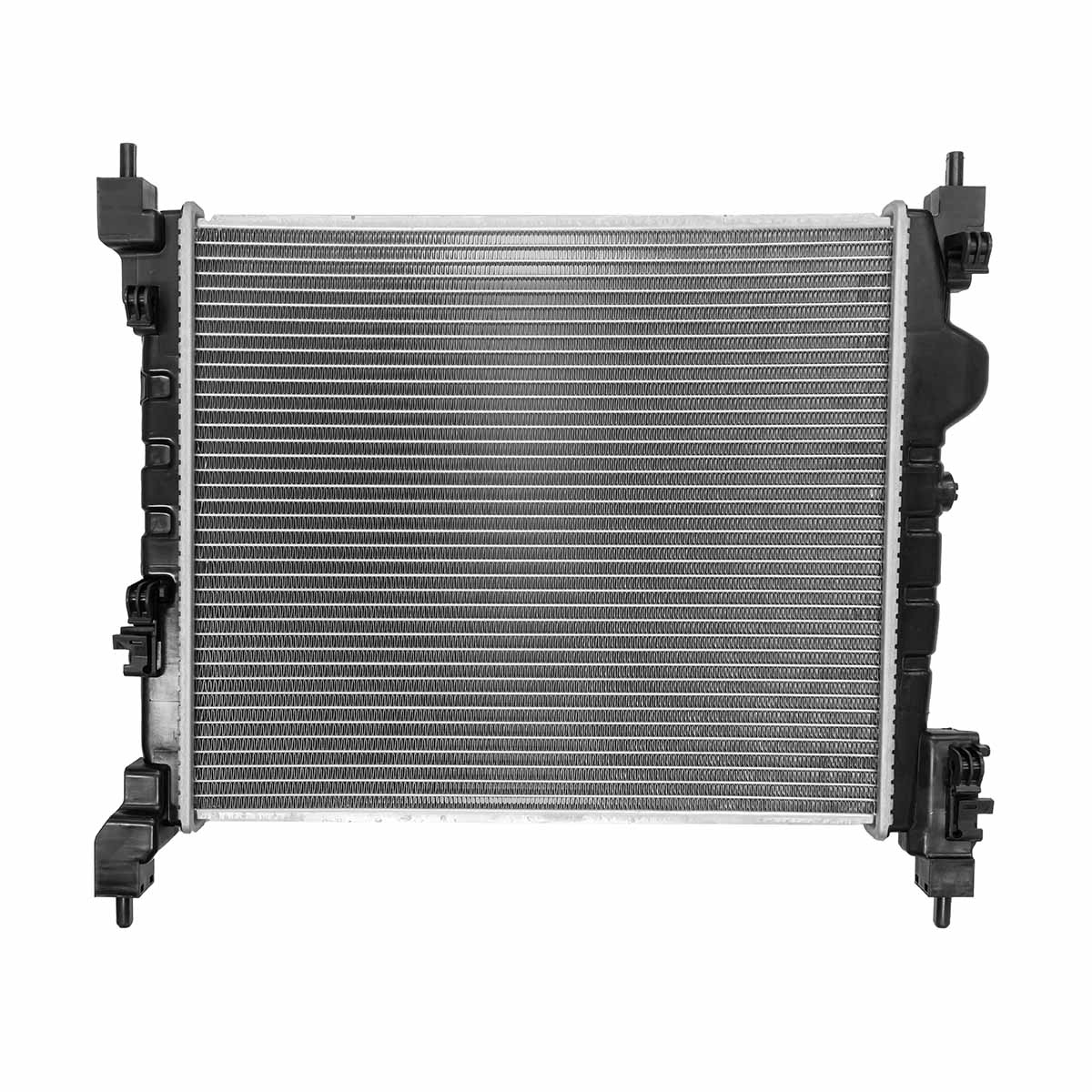 RADIADOR PLASTICO GENERAL MOTORS SPARK CIL: 4L POS: TRANSMISION ESTANDAR CAR: CSAA 16MM