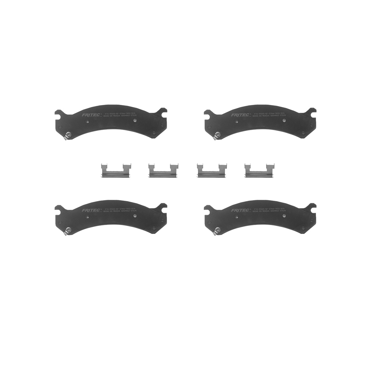 BALATA F D JGO SPECIFI GENERAL MOTORS SIL25 CIL: 8V POS: DELANTERO  MOT: 5.3L