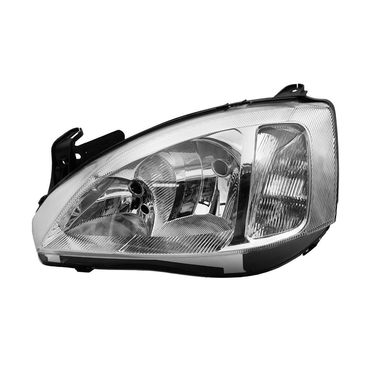 FARO LUZ GENERAL MOTORS CORSA CIL: 4L POS: IZQUIERDO CAR: LISO CROM