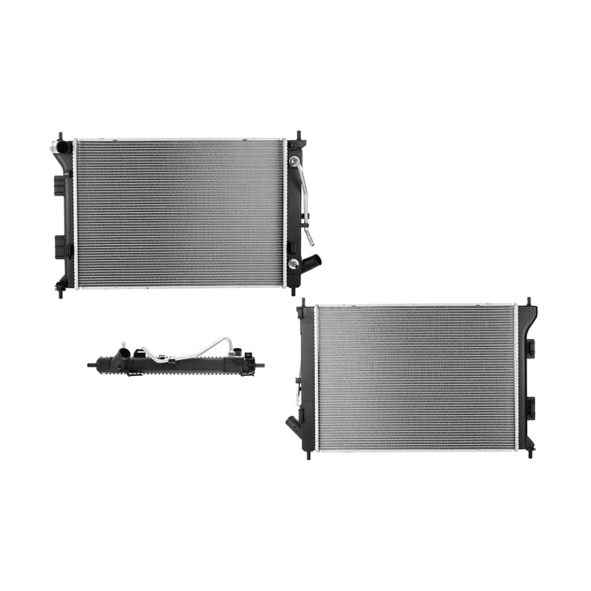RADIADOR PLASTICO KIA FORTE CIL: 4L POS: TRANSMISION AUTOMATICA CAR: CAA 16MM