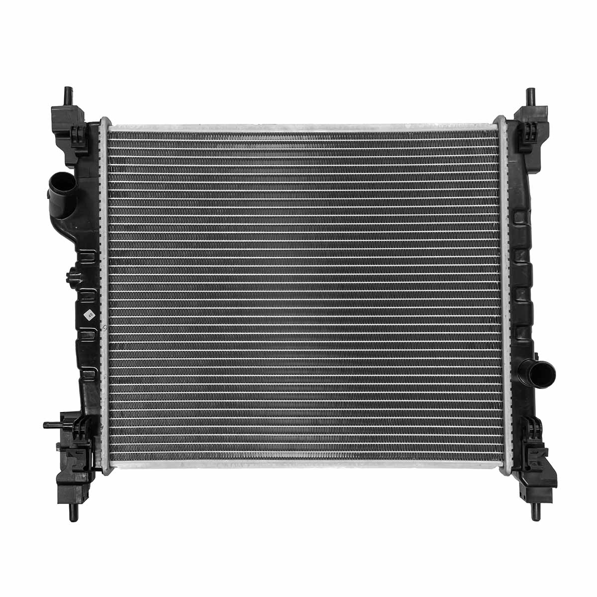 RADIADOR PLASTICO GENERAL MOTORS SPARK CIL: 4L POS: TRANSMISION ESTANDAR CAR: CSAA 16MM