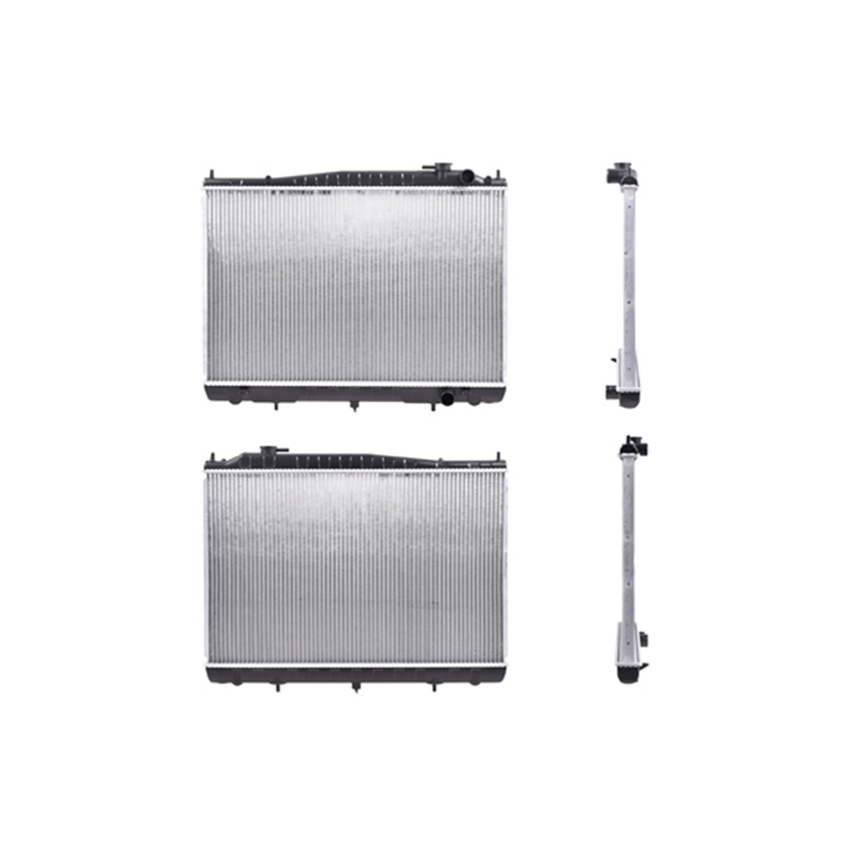 RADIADOR PLASTICO NISSAN D22 CIL: 4L POS: TRANSMISION ESTANDAR CAR: CAA 26MM