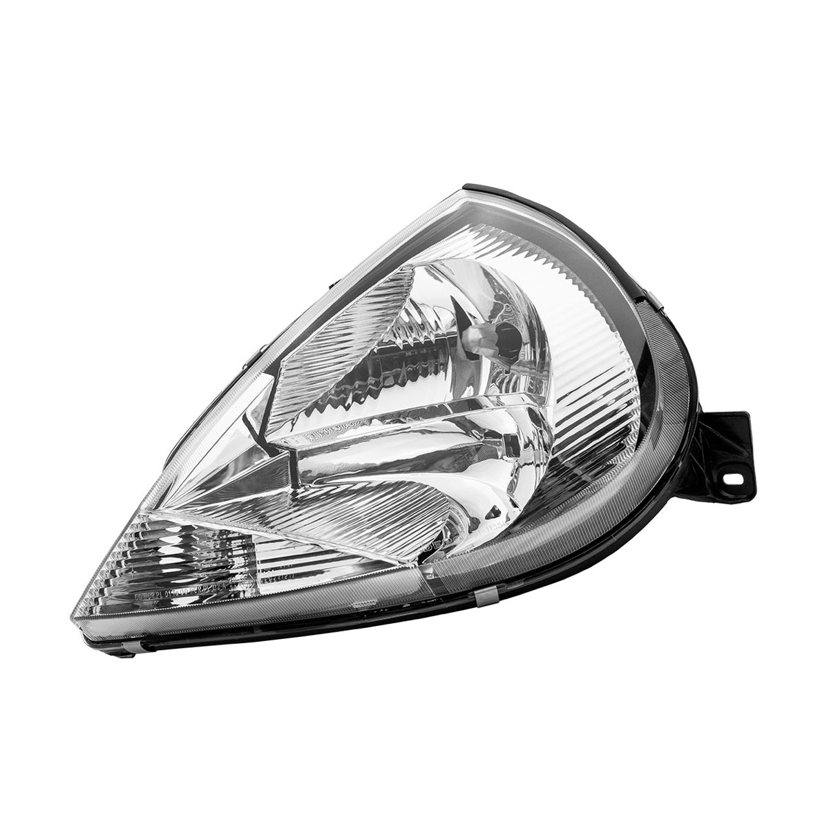 FARO LUZ FORD KA CIL: 4L POS: IZQUIERDO CAR: LISO CROM