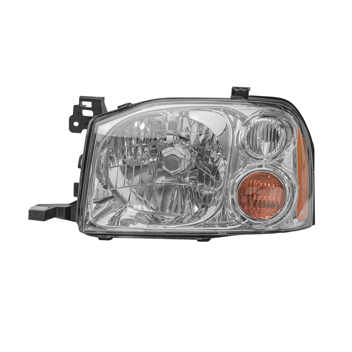 FARO LUZ NISSAN FRONT CIL: 4L POS: IZQUIERDO CAR: LISO CROM