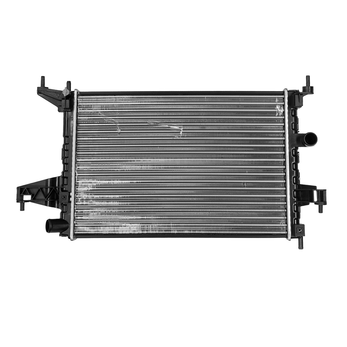 RADIADOR PLASTICO GENERAL MOTORS CORSA CIL: 4L POS: TRANSMISION ESTANDAR CAR: CAA 23MM