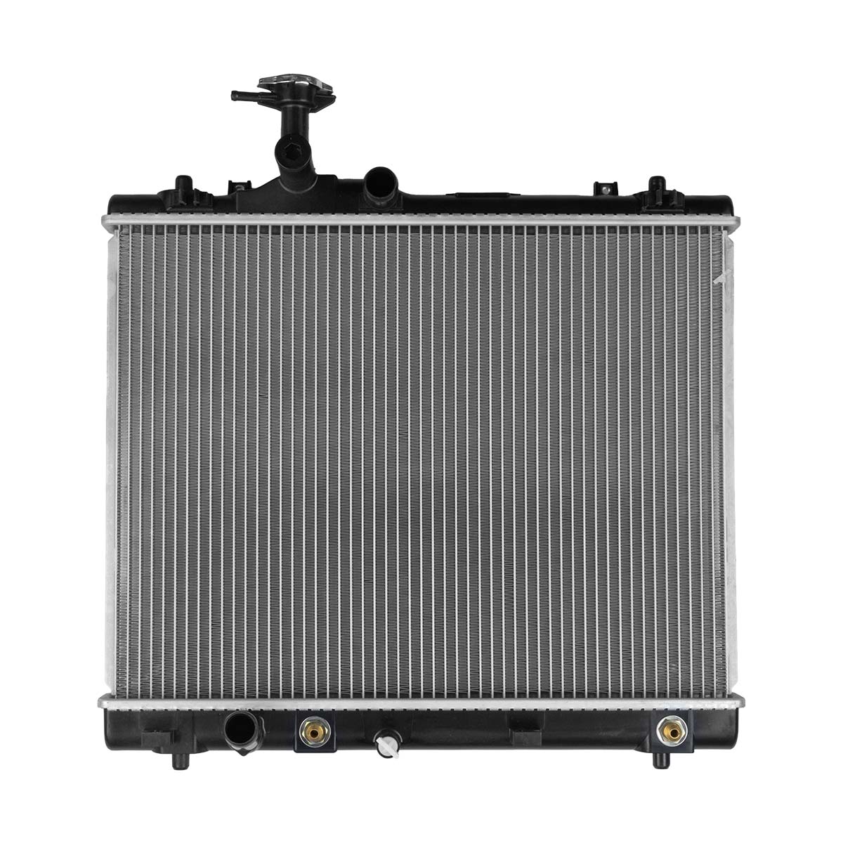 RADIADOR PLASTICO SUZUKI SWIFT CIL: 4L POS: TRANSMISION AUTOMATICA CAR: CAA 16MM