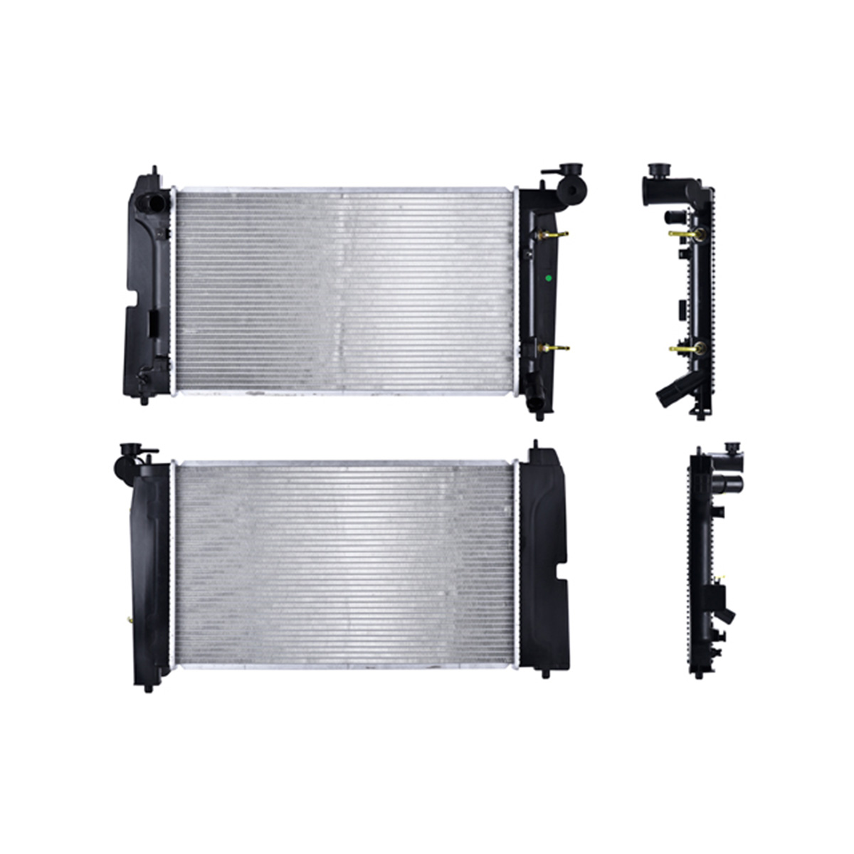 RADIADOR PLASTICO TOYOTA COROL CIL: 4L POS: TRANSMISION AUTOMATICA CAR: CAA 16MM