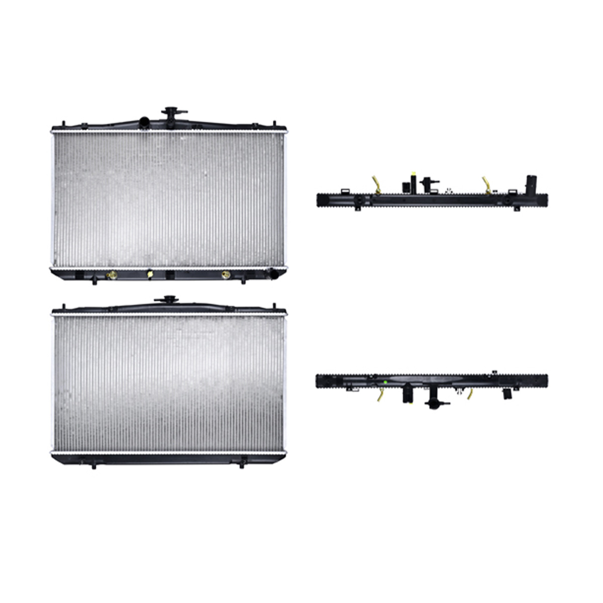 RADIADOR PLASTICO TOYOTA SIENN CIL: 6V POS: TRANSMISION AUTOMATICA CAR: CAA 26MM
