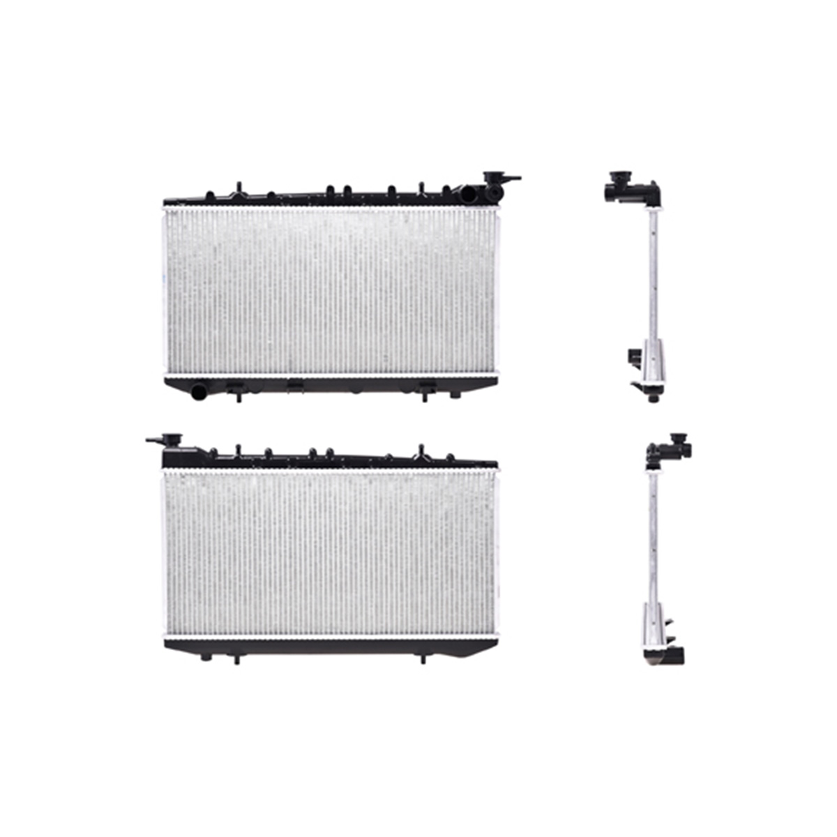 RADIADOR PLASTICO NISSAN SENTR CIL: 4L POS: TRANSMISION ESTANDAR CAR: CAA 22MM