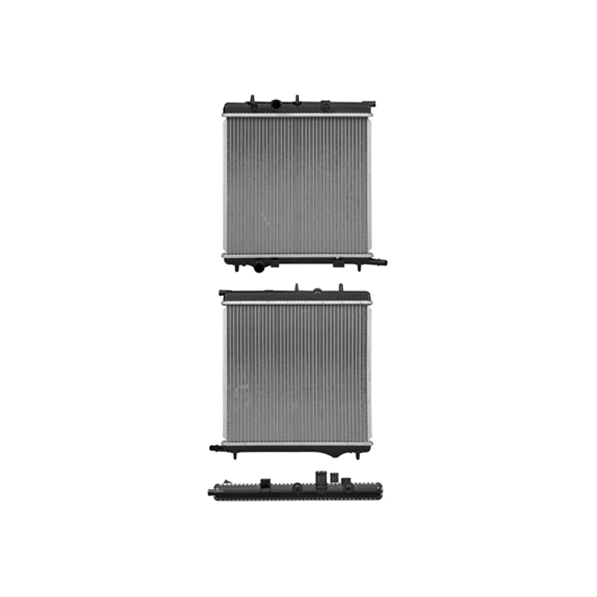 RADIADOR PLASTICO PEUGEOT 208 CIL: 4L POS: TRANSMISION ESTANDAR CAR: CAA 16MM