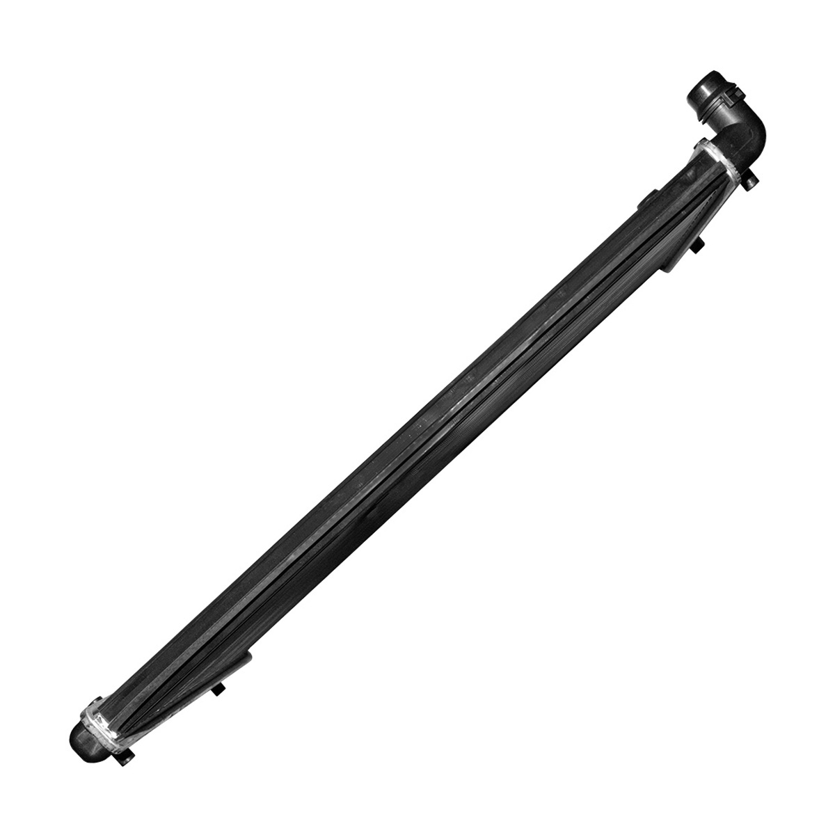 RADIADOR PLASTICO VOLKSWAGEN BORA CIL: 5L POS: TRANSMISION ESTANDAR CAR: CAA 23MM