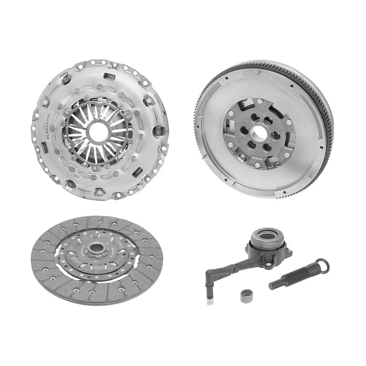 DISCO PLATO COLLAR VOL VOLKSWAGEN BORA CIL: 4L  CAR: 240M MOT: 2.0L