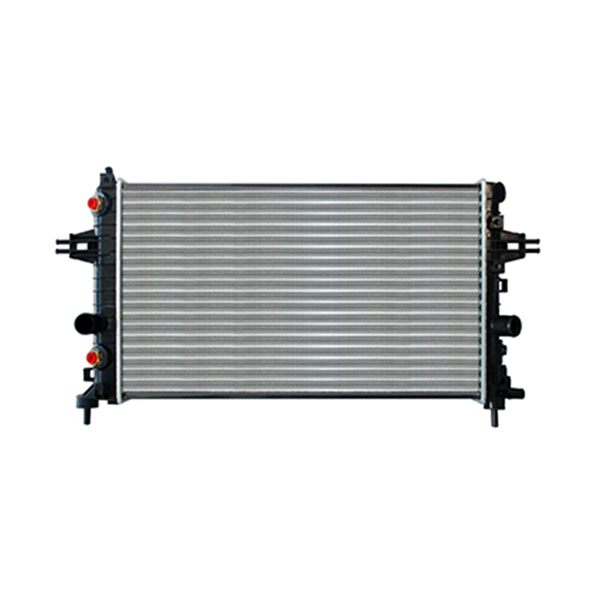 RADIADOR PLASTICO GENERAL MOTORS ASTRA CIL: 4L POS: TRANSMISION AUTOMATICA CAR: CAA 16MM