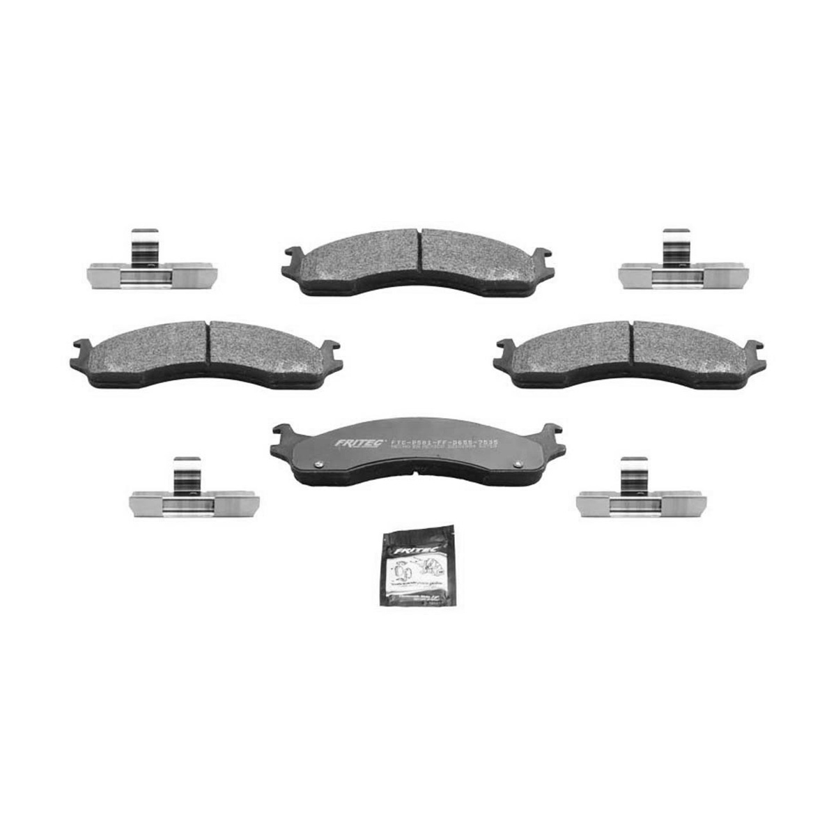BALATA F D JGO HEAVY D FORD E250 CIL: 8V POS: DELANTERO  MOT: 5.4L