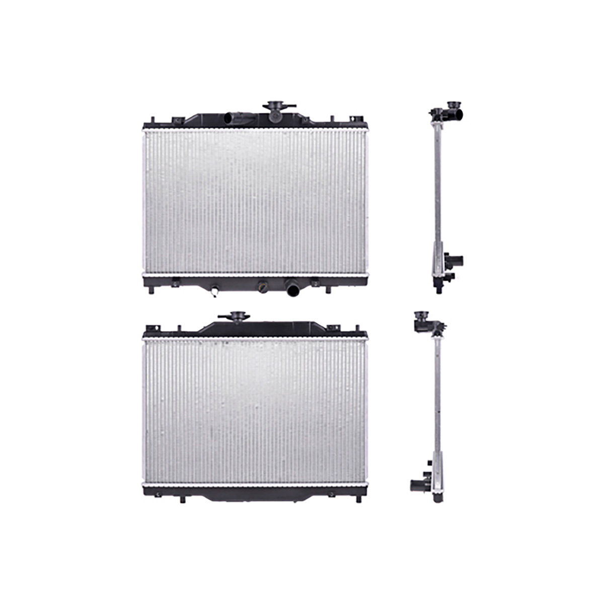 RADIADOR PLASTICO TOYOTA YARIS CIL: 4L POS: TRANSMISION ESTANDAR CAR: CAA 16MM