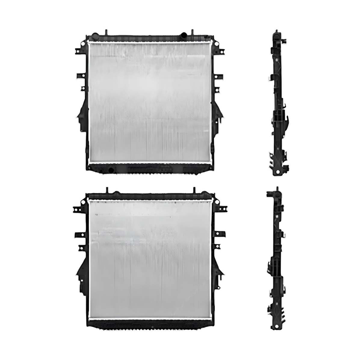 RADIADOR PLASTICO GENERAL MOTORS S10 CIL: 4L POS: TRANSMISION ESTANDAR CAR: CAA 16MM
