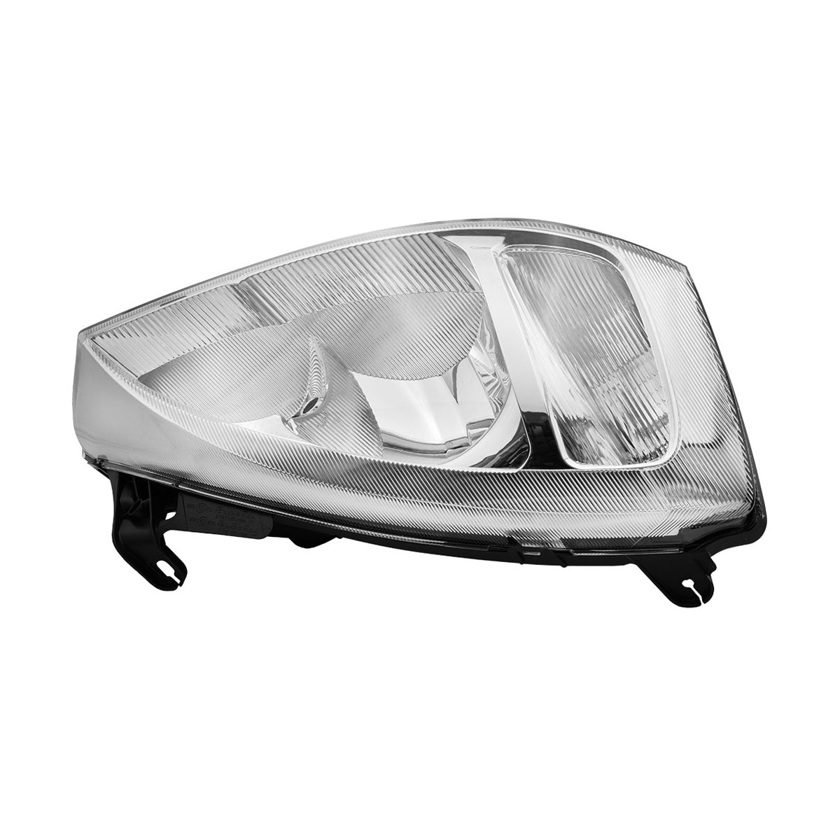 FARO LUZ GENERAL MOTORS CORSA CIL: 4L POS: DERECHO CAR: LISO CROM