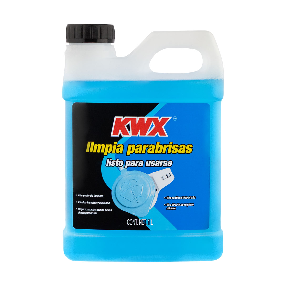 LAVA PARABRISAS 1L   AZUL CAR: DIRE