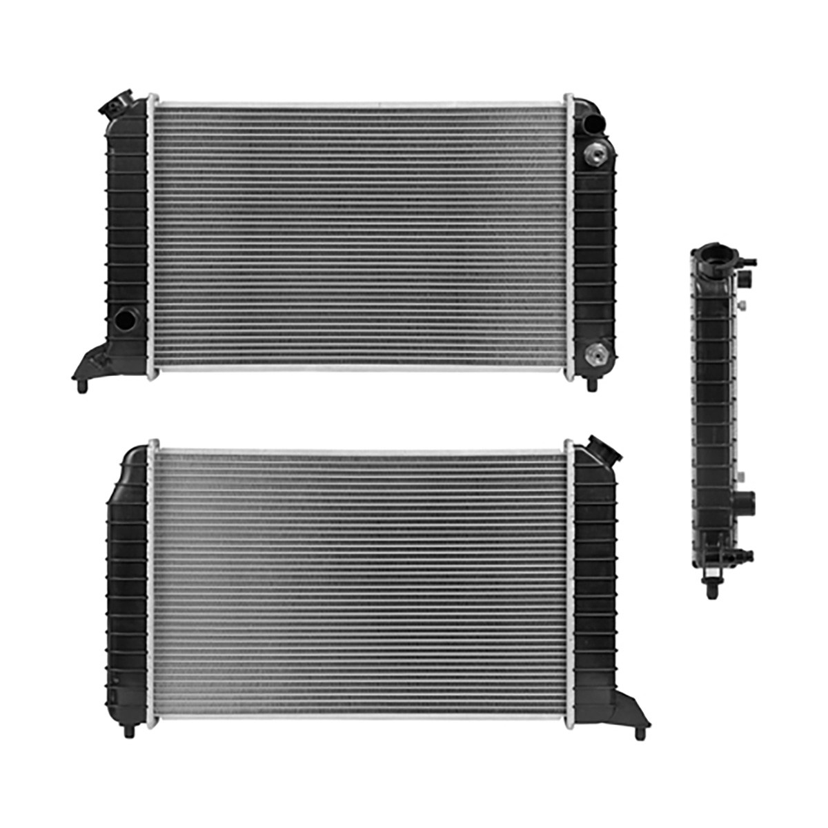 RADIADOR PLASTICO GENERAL MOTORS BLAZE CIL: 4L POS: TRANSMISION AUTOMATICA CAR: CAA 26MM