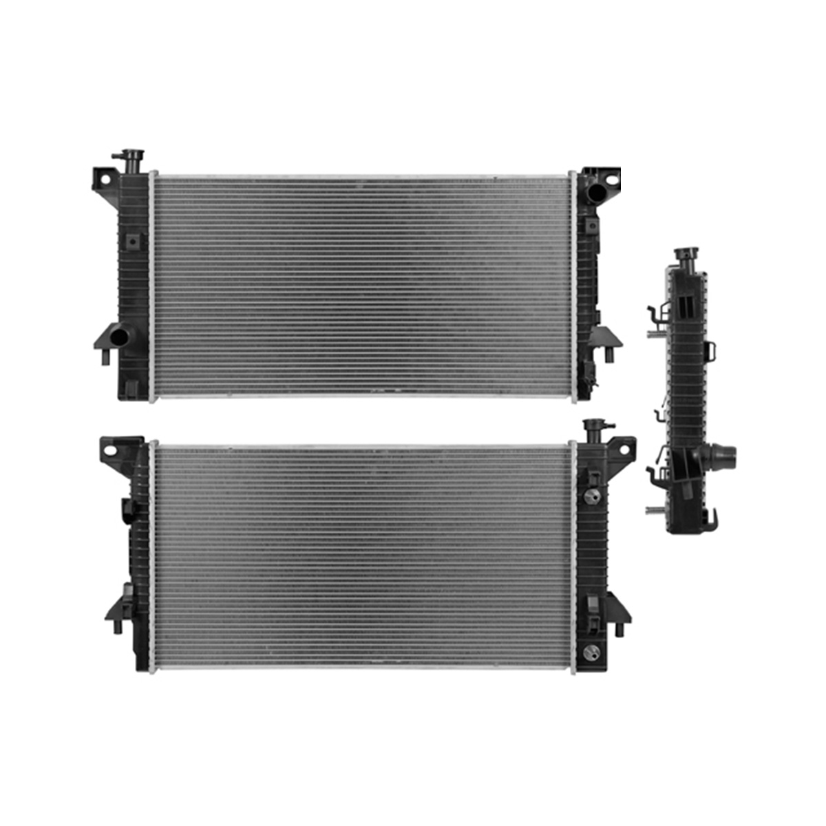 RADIADOR PLASTICO FORD LOBO CIL: 8V POS: TRANSMISION AUTOMATICA CAR: CAA 32MM