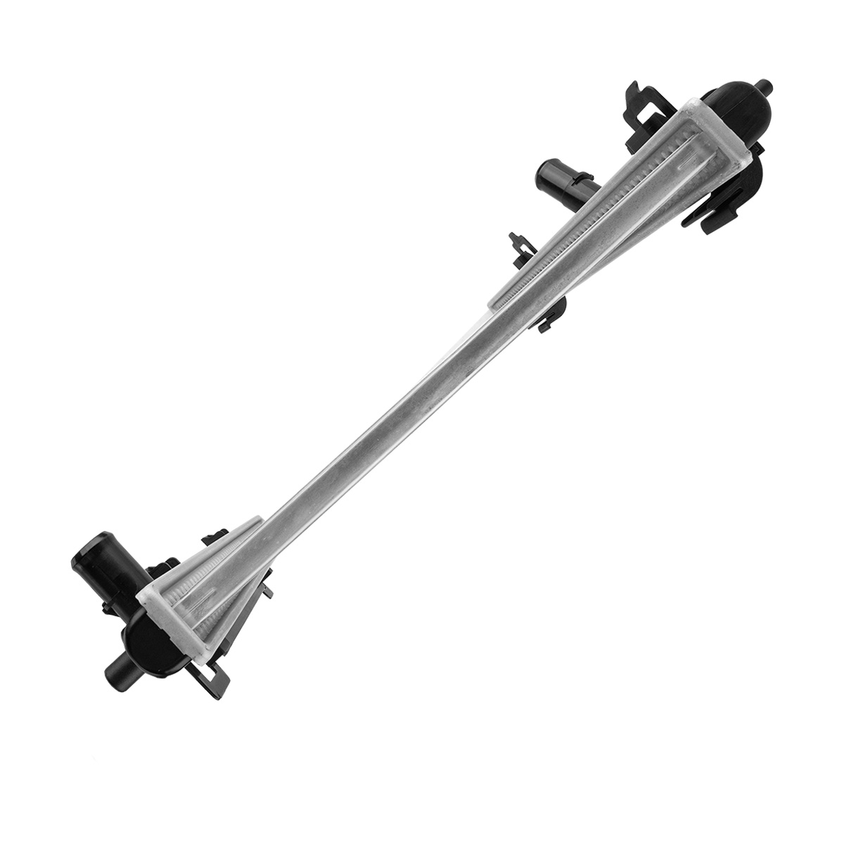 RADIADOR PLASTICO FORD FIEST CIL: 4L POS: TRANSMISION ESTANDAR CAR: CSAA 16MM
