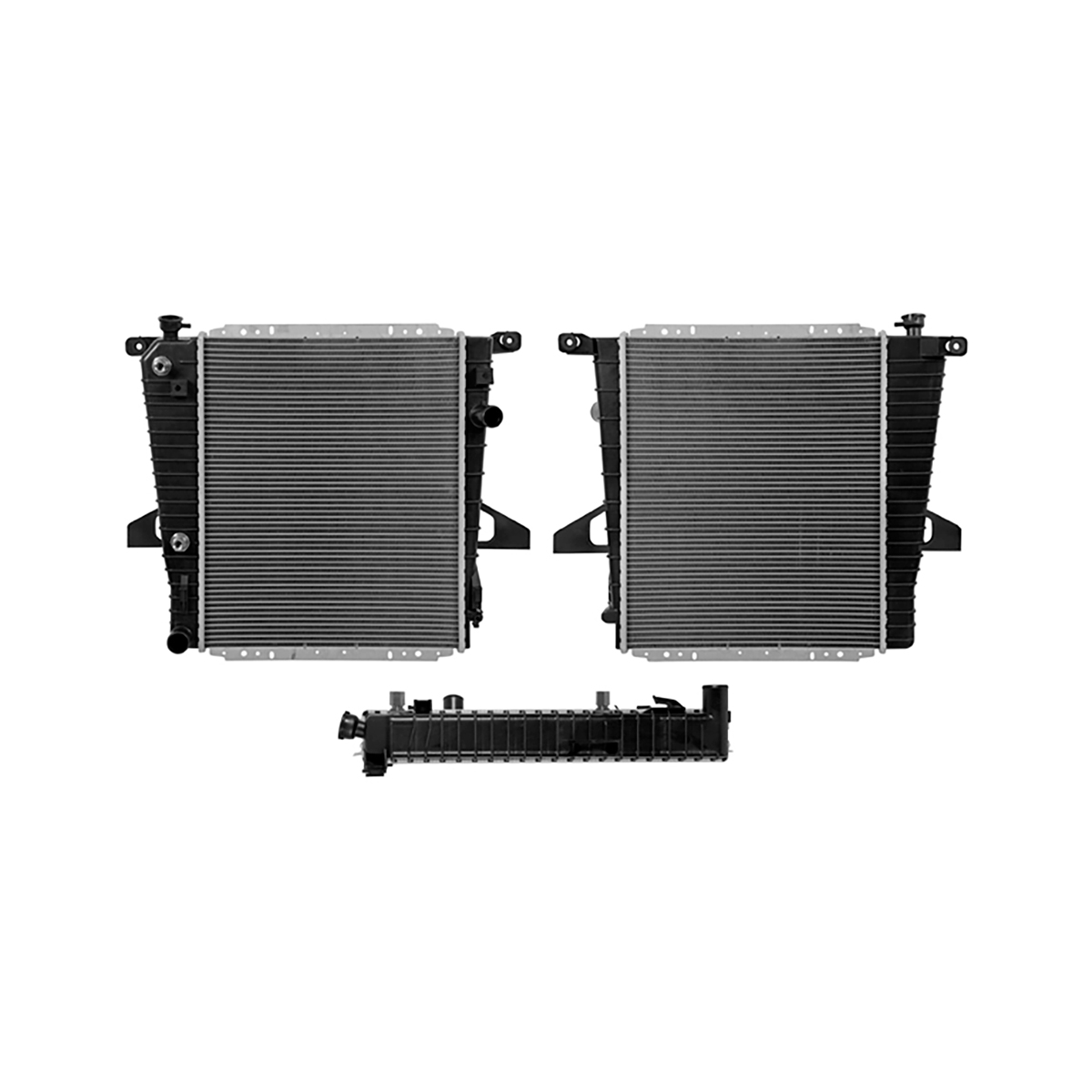RADIADOR PLASTICO FORD RANGE CIL: 6V POS: TRANSMISION AUTOMATICA CAR: CAA 55MM