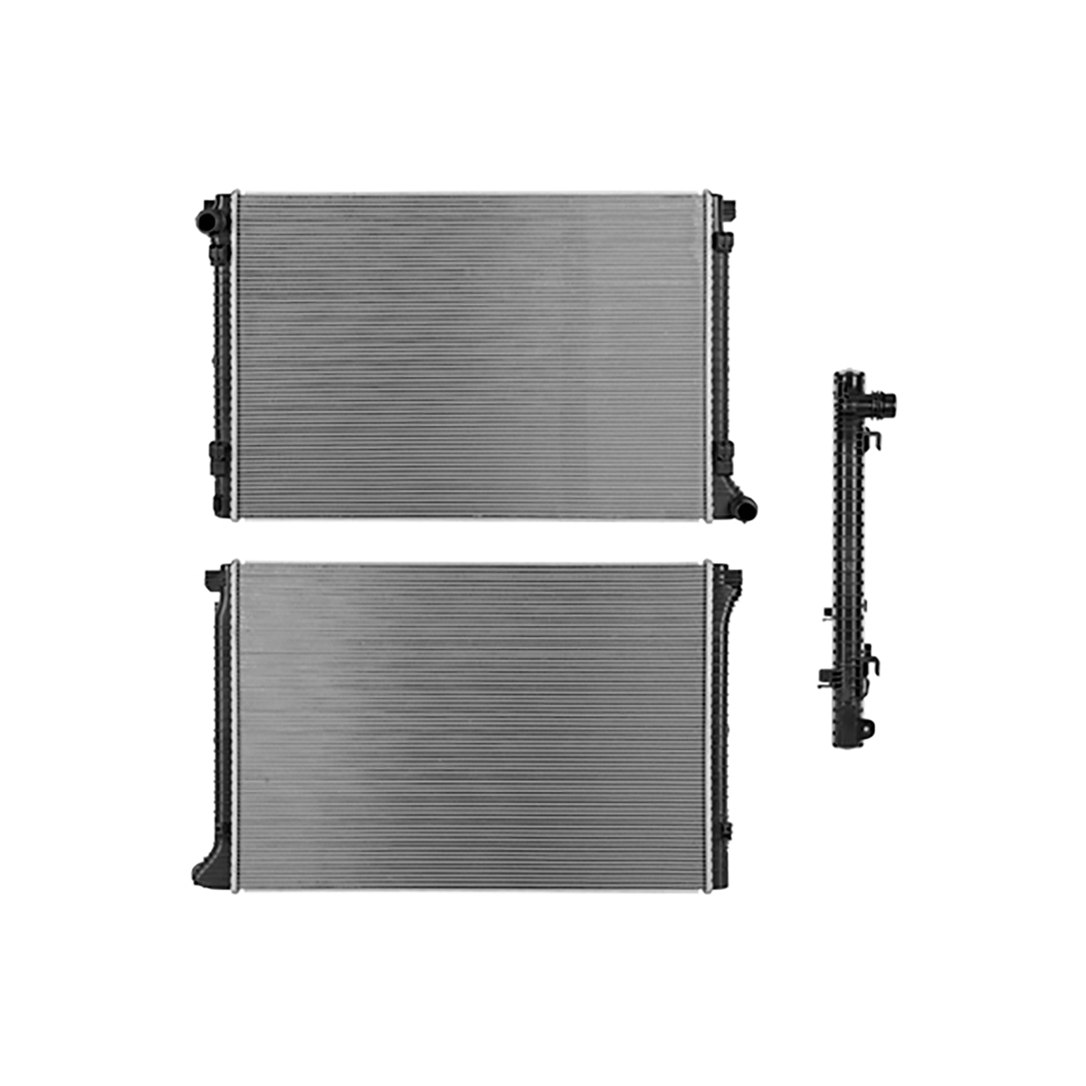 RADIADOR PLASTICO VOLKSWAGEN TERAM CIL: 4L POS: TRANSMISION AUTOMATICA CAR: CAA 16MM