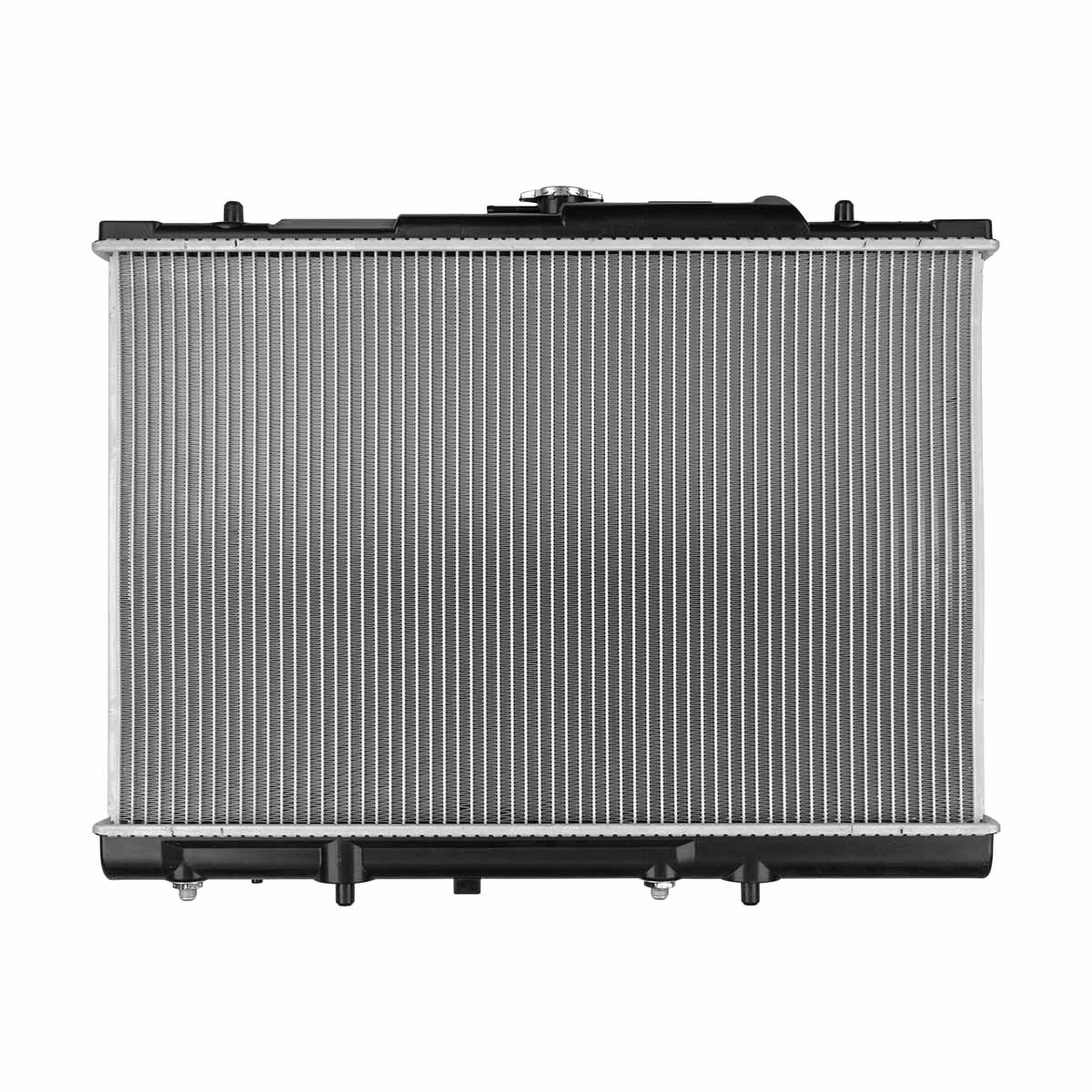 RADIADOR PLASTICO MITSUBISHI MONTS CIL: 6V POS: TRANSMISION AUTOMATICA CAR: CAA 26MM