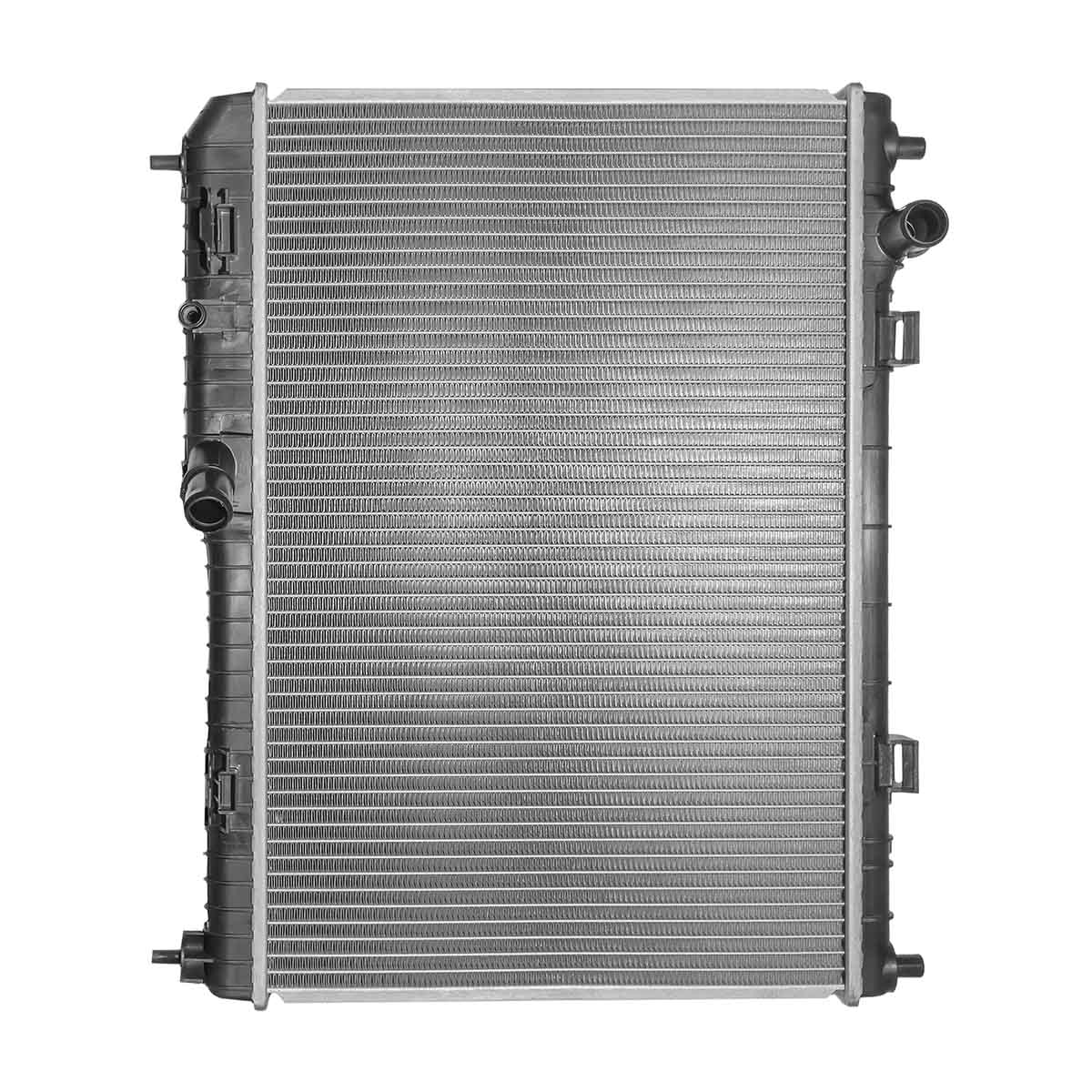 RADIADOR PLASTICO FORD FIGO CIL: 4L POS: TRANSMISION ESTANDAR CAR: CAA 16MM