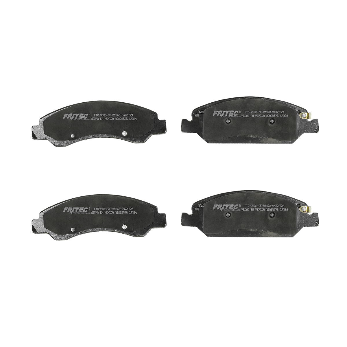 BALATA F D JGO SPECIFI GENERAL MOTORS SIL15 CIL: 6V POS: DELANTERO  MOT: 4.3L