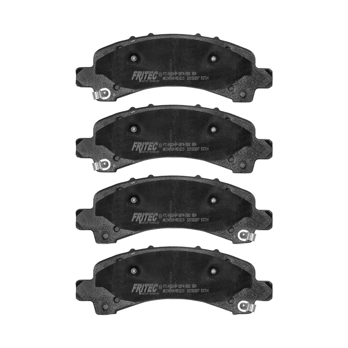 BALATA F D JGO SPECIFI GENERAL MOTORS EX150 CIL: 8V POS: TRASERO  MOT: 5.3L