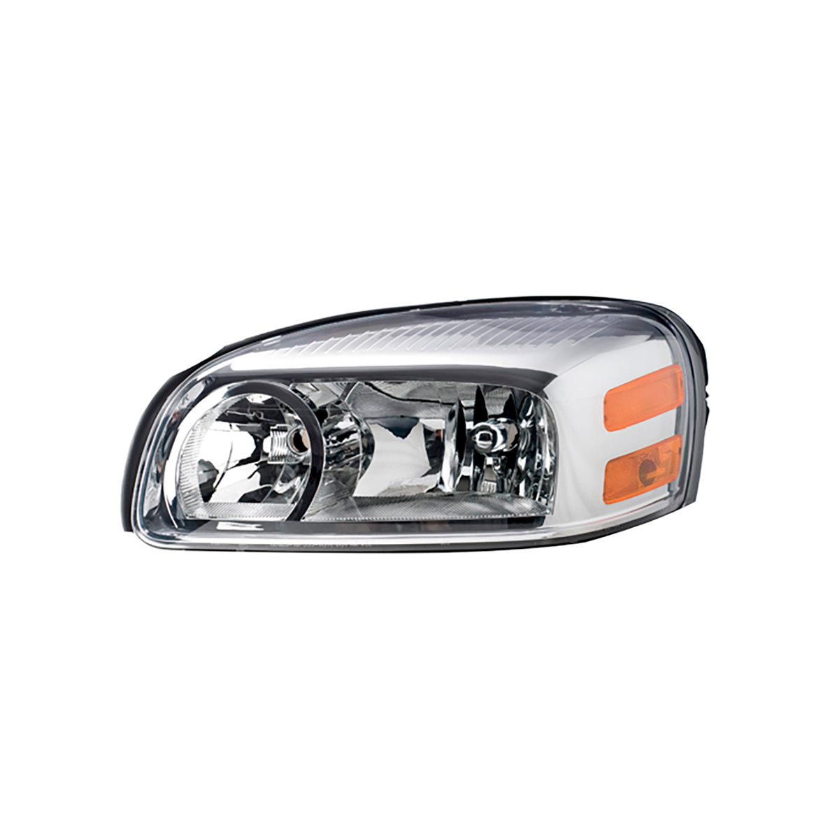 FARO LUZ GENERAL MOTORS UPLAN CIL: 6V POS: IZQUIERDO CAR: LISO CROM
