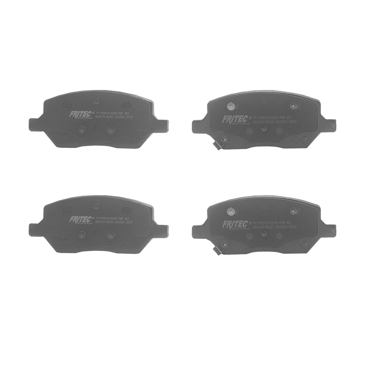 BALATA F D JGO SPECIFI GENERAL MOTORS UPLAN CIL: 6V POS: TRASERO  MOT: 3.5L